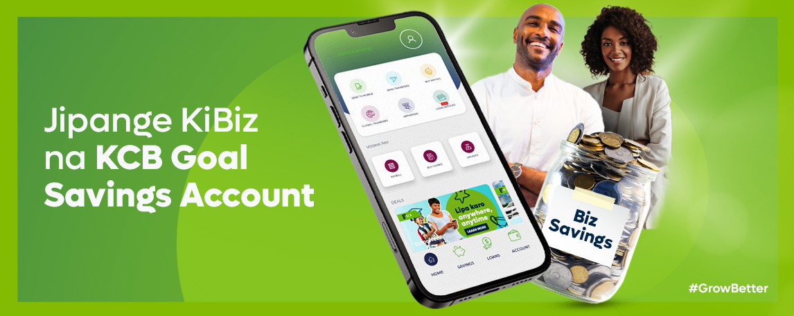 Jipange KiBiz na KCB Goals Savings Account